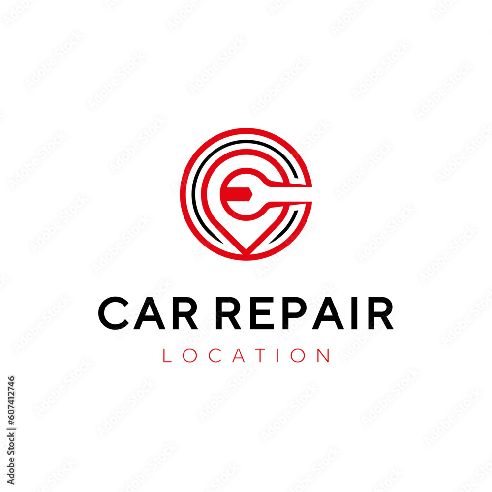 Car Repair Logo Design Template Inspiration
