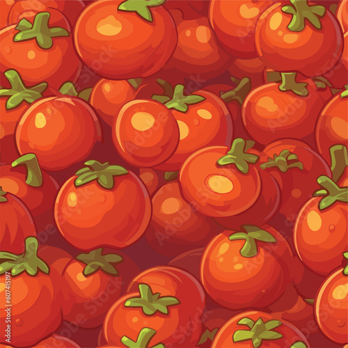 Seamless Colorful Tomato Pattern.

Seamless pattern of tomatos in colorful style. Add color to your digital project with our pattern!