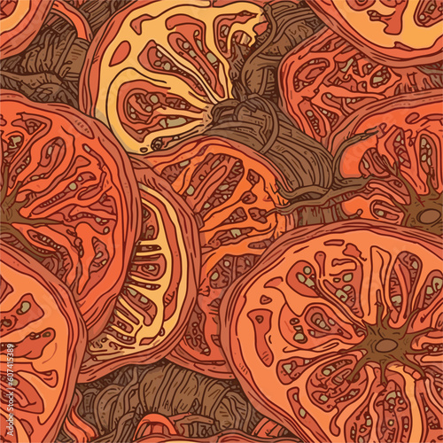 Seamless Colorful Tomato Pattern.

Seamless pattern of tomatos in colorful style. Add color to your digital project with our pattern!