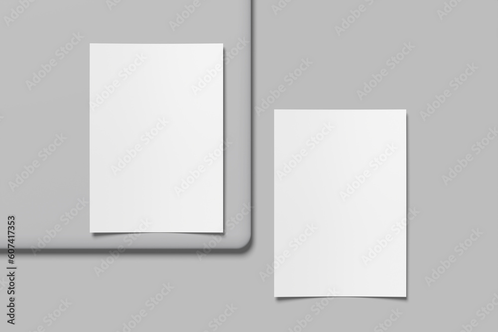 A5 Flyer Blank Mockup A5 Flyer Blank Mockup
