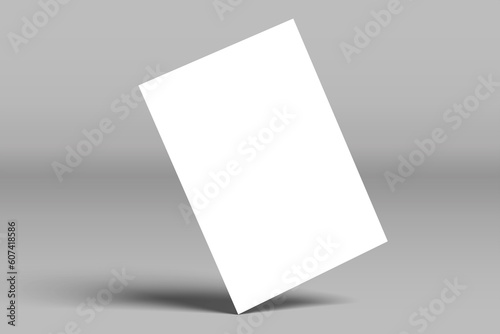 A5 poster blank Mockup