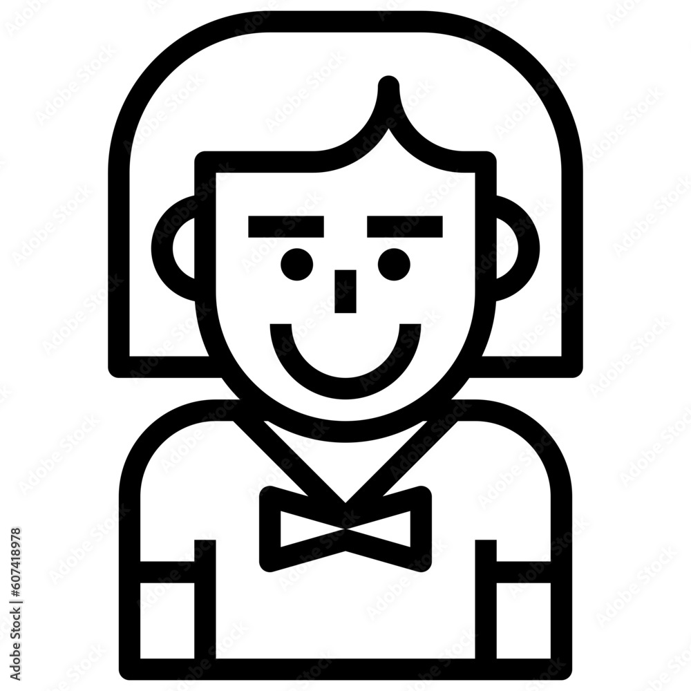 avatar line icon,linear,outline,graphic,illustration avatar line icon,linear,outline,graphic,illustration