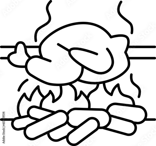 roasting  icon