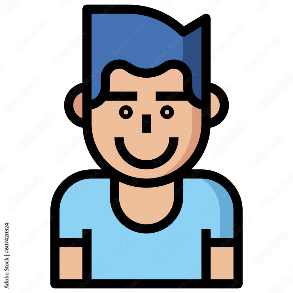 boy line icon,linear,outline,graphic,illustration boy line icon,linear,outline,graphic,illustration