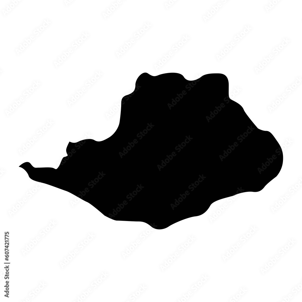 Bosnian Podrinje canton map, administrative district of Federation of Bosnia and Herzegovina. Vector illustration. Bosnian Podrinje canton map, administrative district of Federation of Bosnia and Herzegovina. Vector illustration.