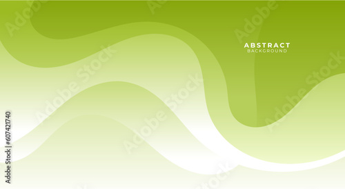 Abstract soft green gradient background