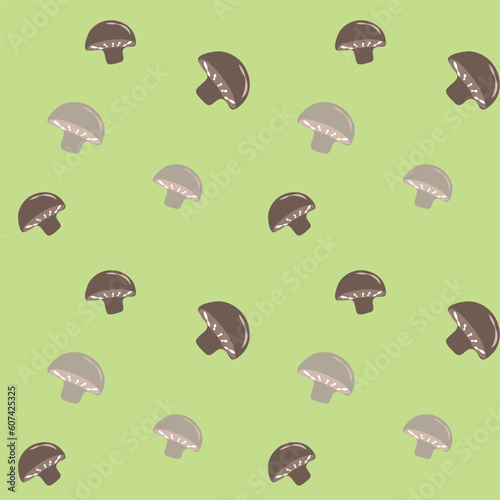Cute seamless pattern with vegetables