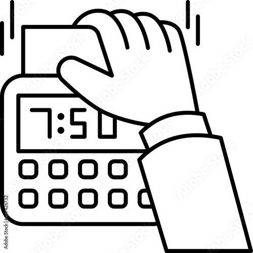 punctual  icon