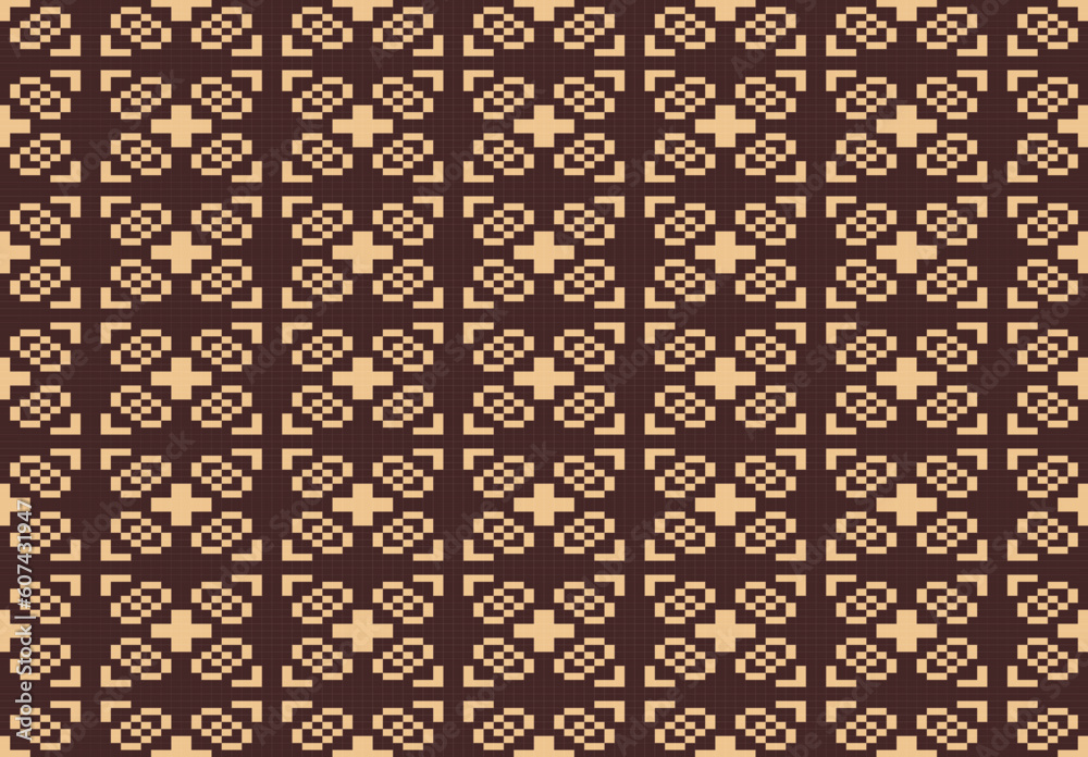 Vedic Square-Based Seamless Background Patterns