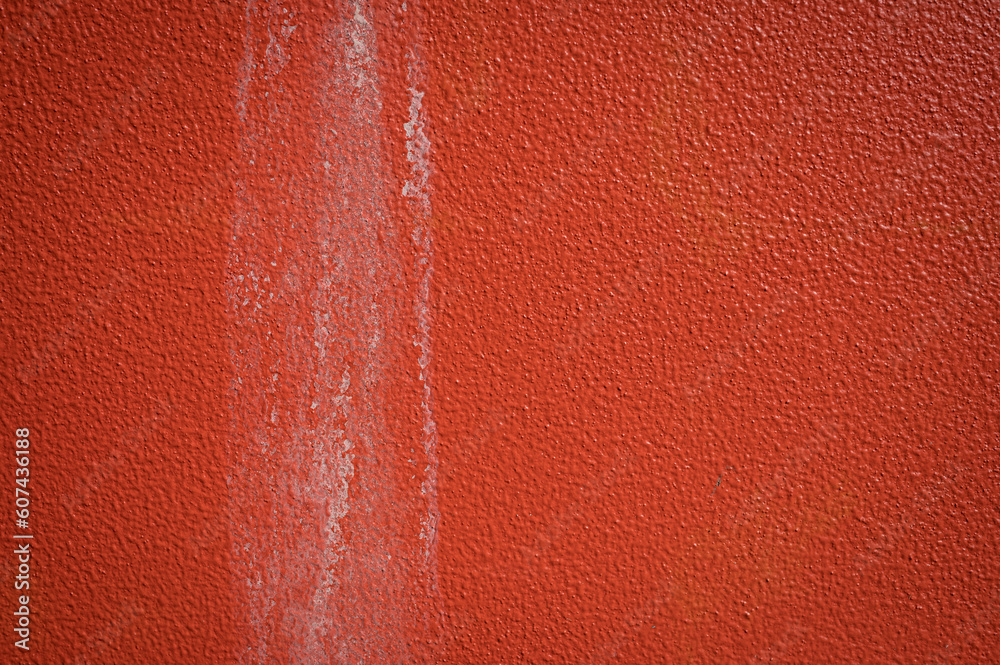 efflorescence, stain on the concrete wall white sediment formed on