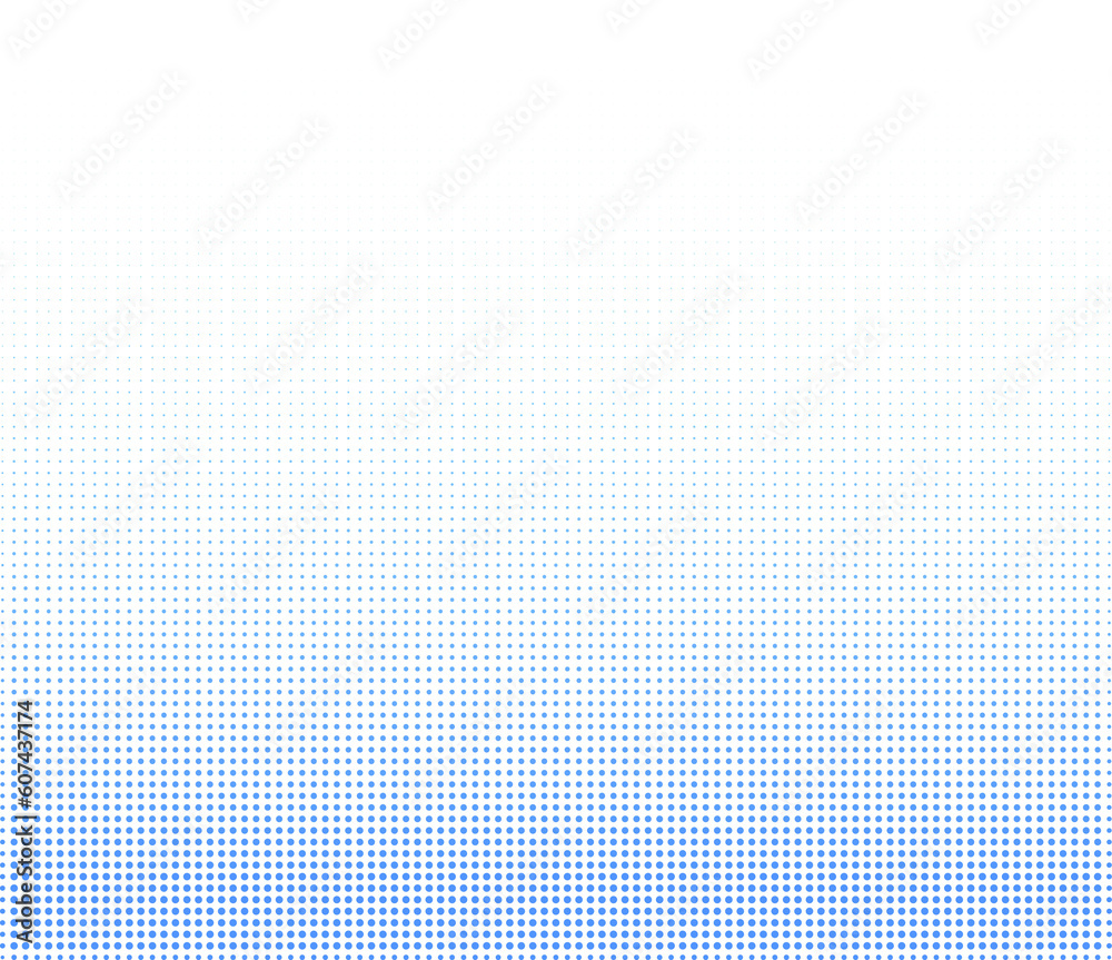 Halftone Blue Background Halftone Blue Background