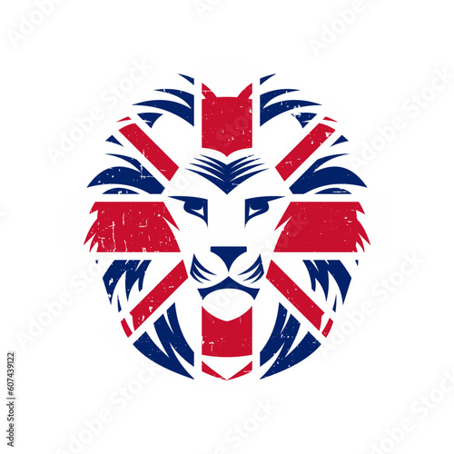 union jack lion