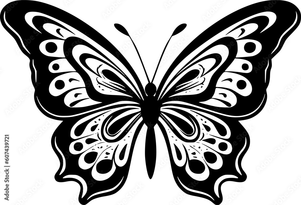 Butterflies | Minimalist and Simple Silhouette - Vector illustration Butterflies | Minimalist and Simple Silhouette - Vector illustration