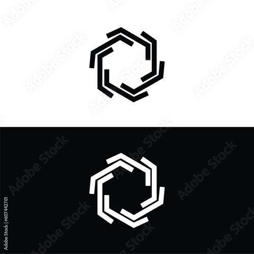 Circle vector logo template design
