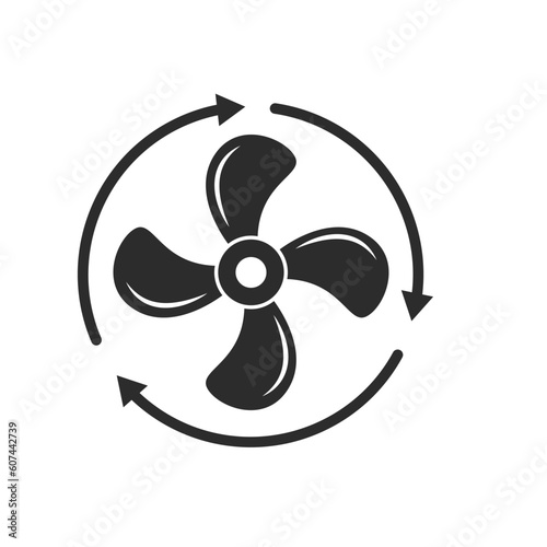 propeller icon vector element design template