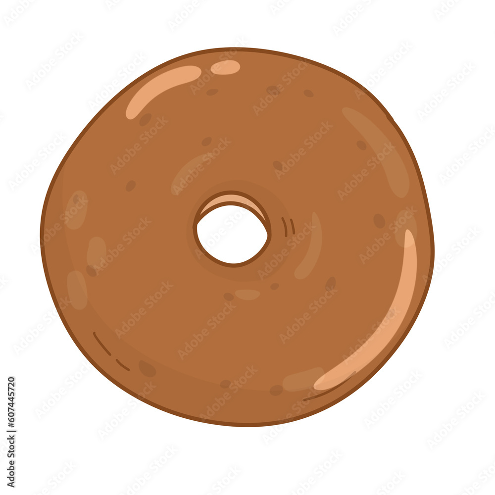 donut isolated on white donut isolated on white