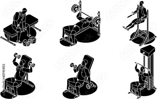 set of yoga
