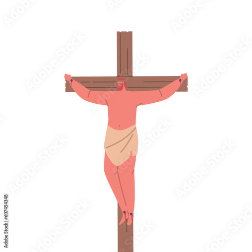 Dismas Character, Known As The Good Thief, Was Crucified Beside Jesus. He Is Remembered For His Repentance