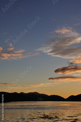 Abend am Loch Eil in Corpach photo