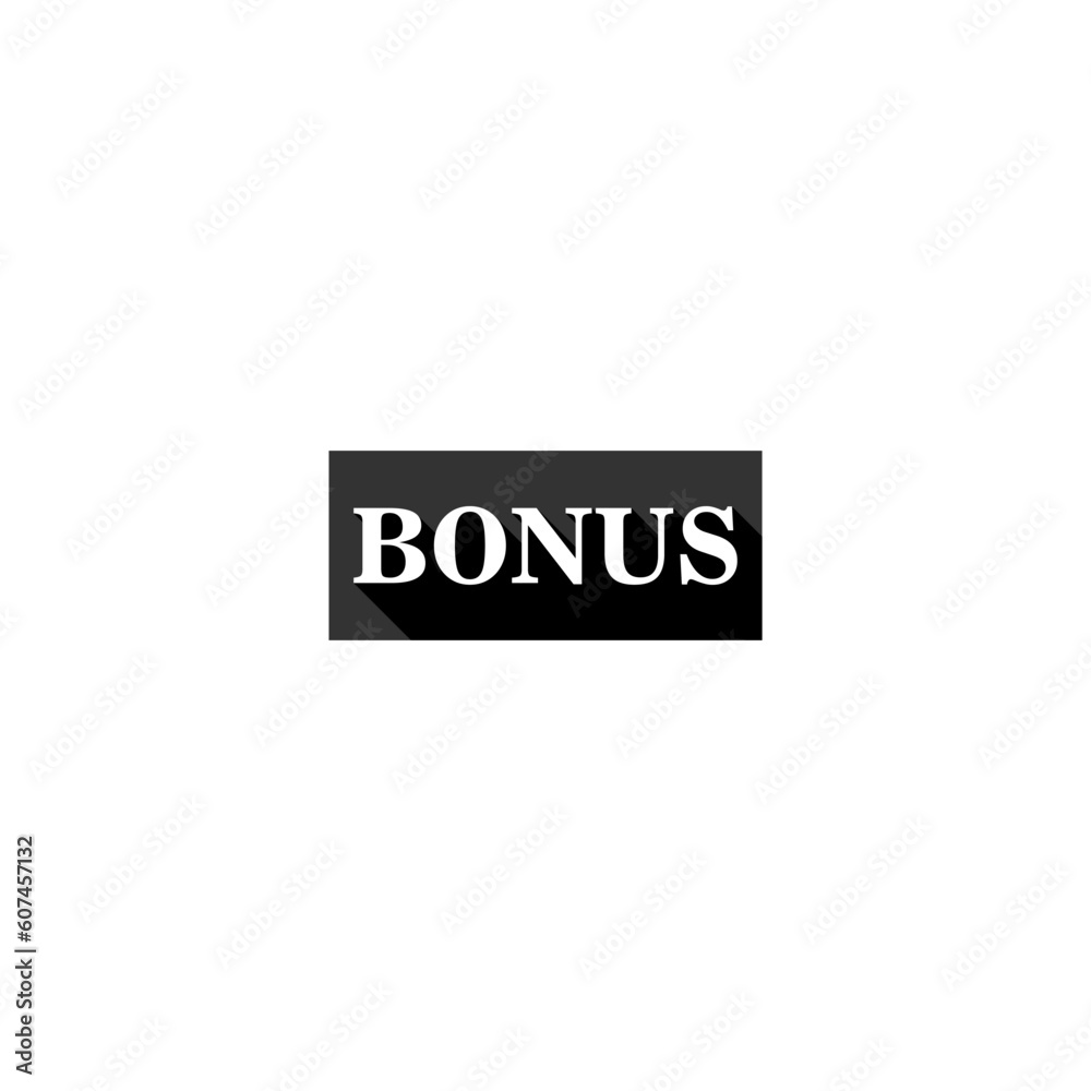 Bonus icon isolated on white background Bonus icon isolated on white background