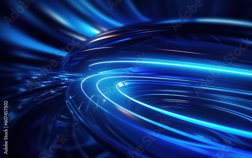 blue dynamic abstract business background