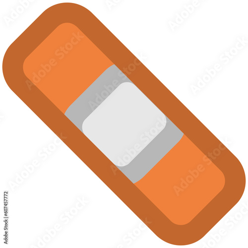 An injection syringe bold line icon design 