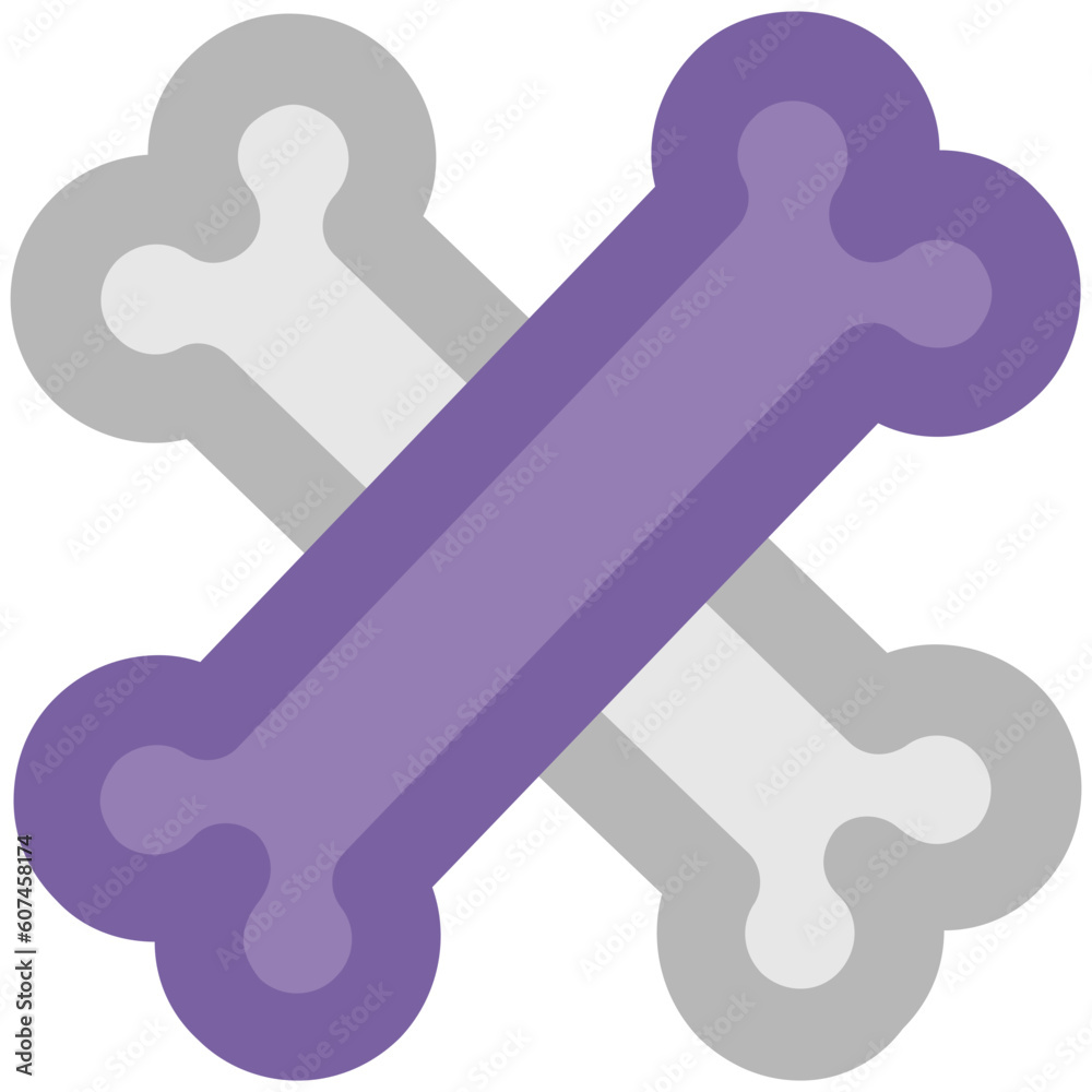 Bone joints bold vector in line style Bone joints bold vector in line style