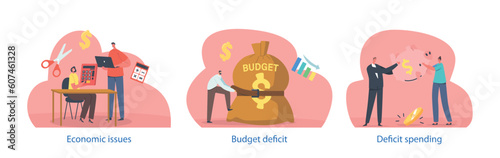 Economic Issues Isolated Elements with Characters. Challenges And Problems Related To The Production, Distribution