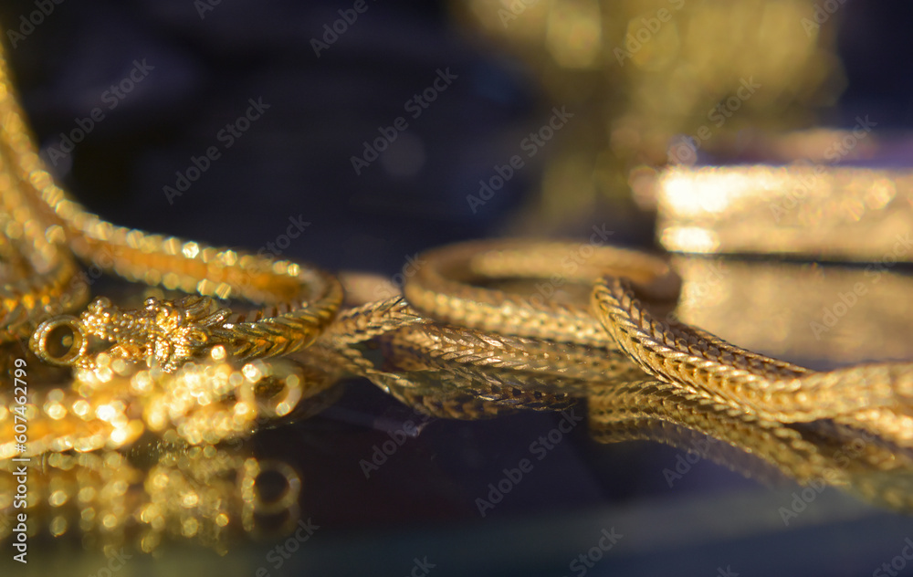 Gold is an expensive accessory. Gold is an expensive accessory.