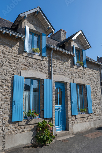 Charming town in Britany, F...