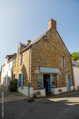Charming town in Britany, F...