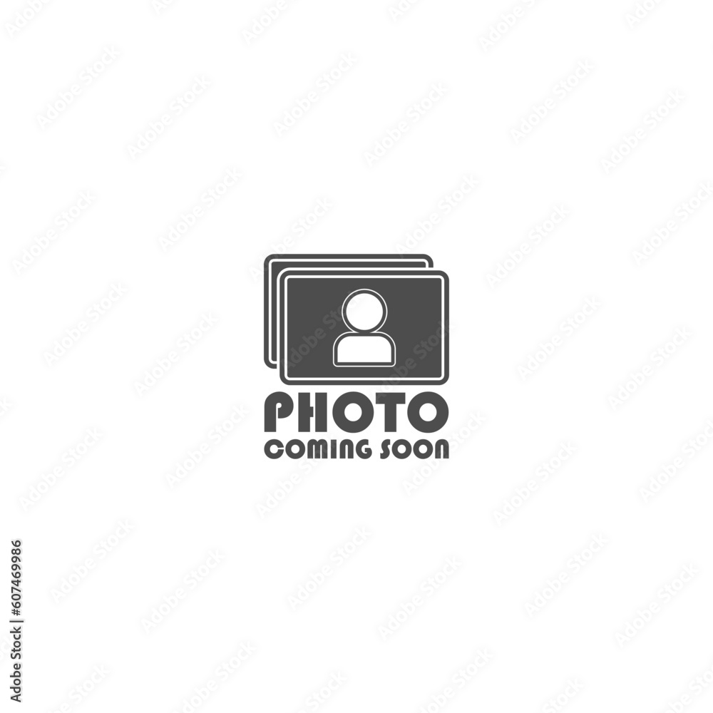 Photo coming soon sign icon logo isolated on white background Photo coming soon sign icon logo isolated on white background