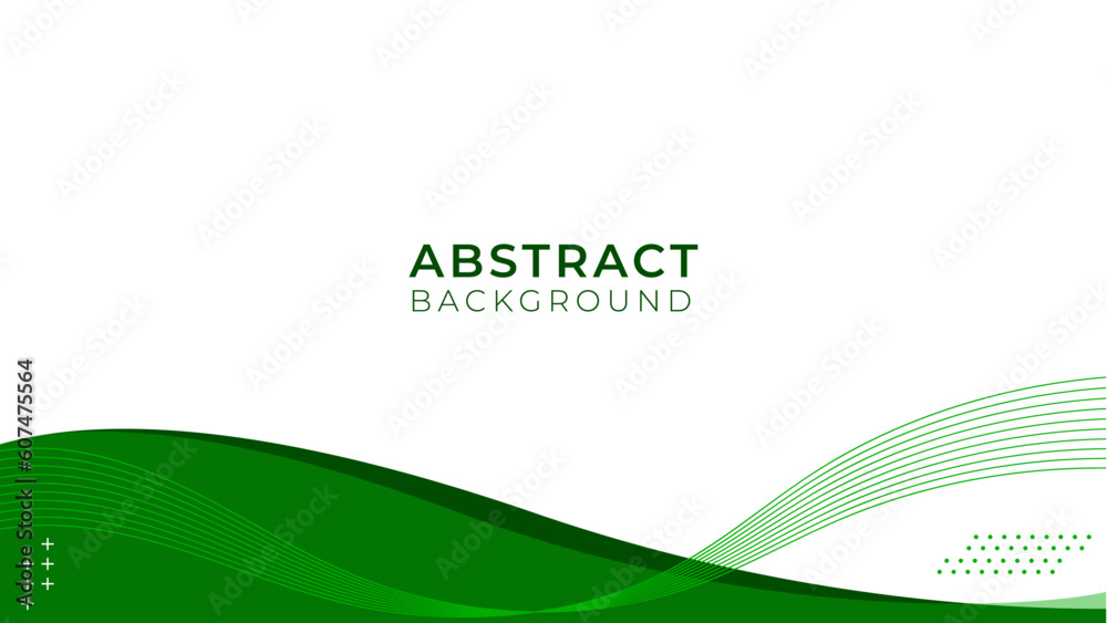 Abstract green background design, Template Vector Green colors
