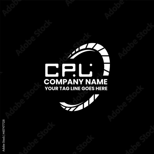 CPL letter logo creative design with vector graphic, CPL simple and modern logo. CPL luxurious alphabet design  