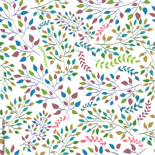 Leaf Seamless Pattern