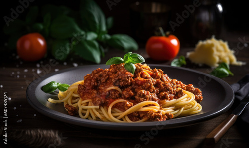 Spaghetti bolognese, AI, Generative AI, Generative