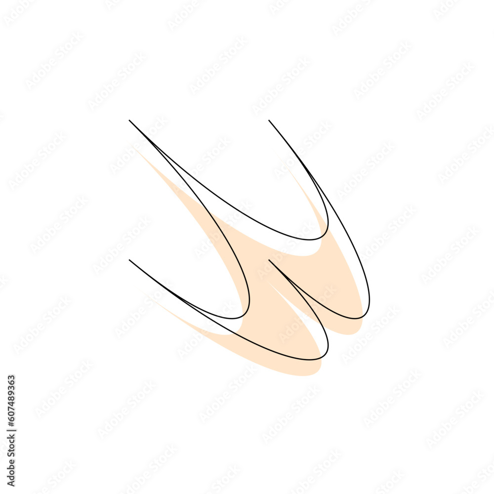 Obraz premium Abstract Shape Element