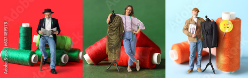 Set of small clothes design...