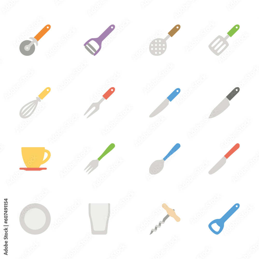 set of cooking icons set of cooking icons