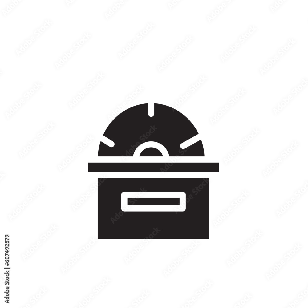 Factory Industrial Production Solid Icon Factory Industrial Production Solid Icon
