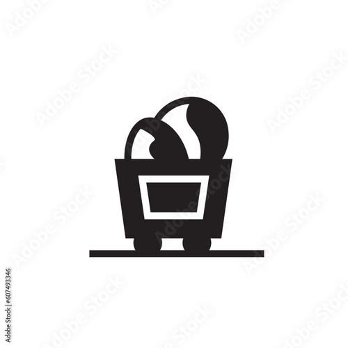 Mining Booty Aluminium Solid Icon