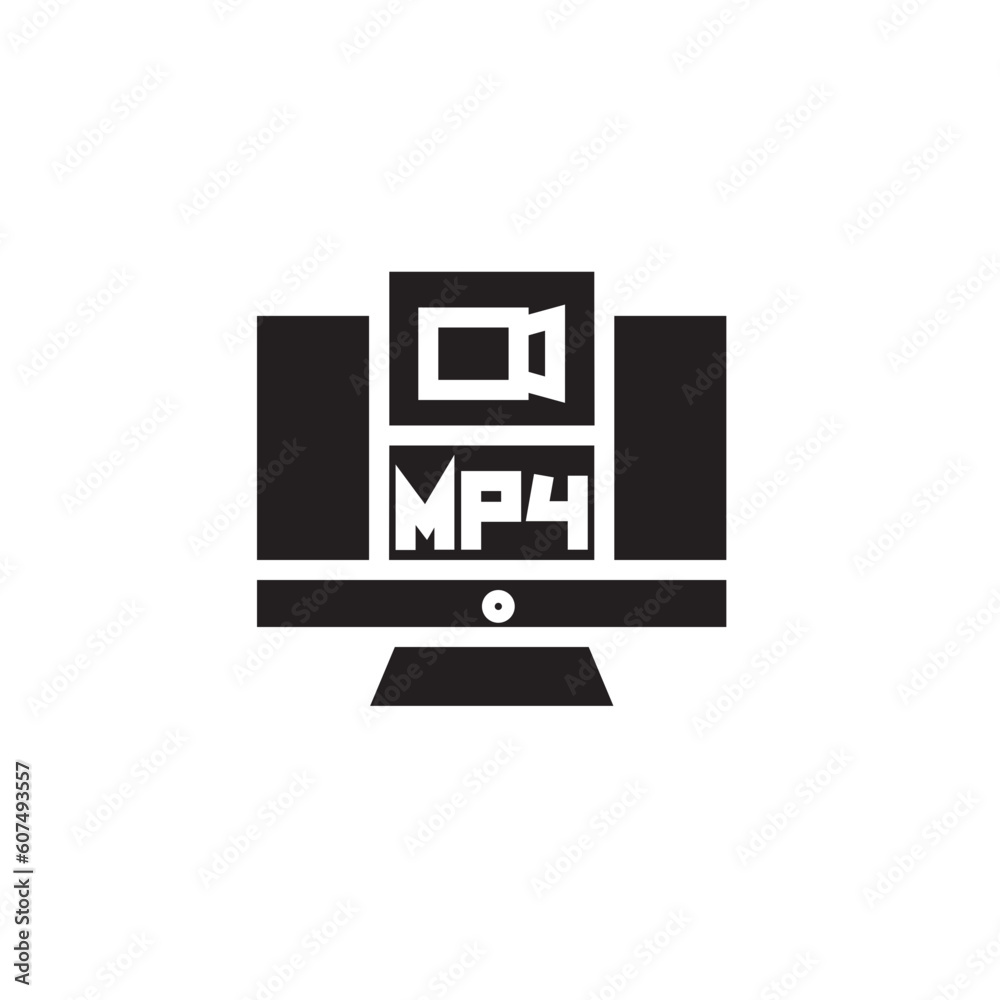 File Formats Computer Solid Icon File Formats Computer Solid Icon