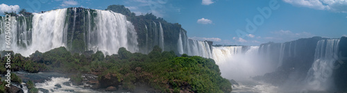 The Iguazu Falls with their mesmerizing curtain of water present an enchanting sight that lingers in the memory
