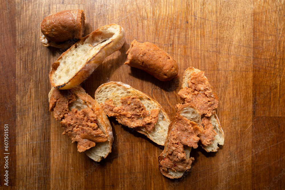 Nduja sausage hails from the heart of Calabria and Italy. Nduja sausage hails from the heart of Calabria and Italy.