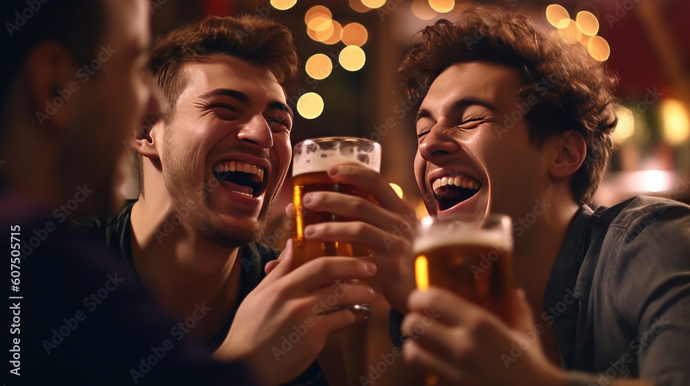 © Dusica - group of people at club Generative Ai