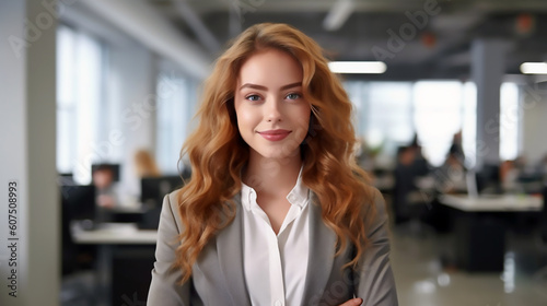 Business Woman | Attractive Woman | Business Attire | Office Background | Office Woman | Business Banner