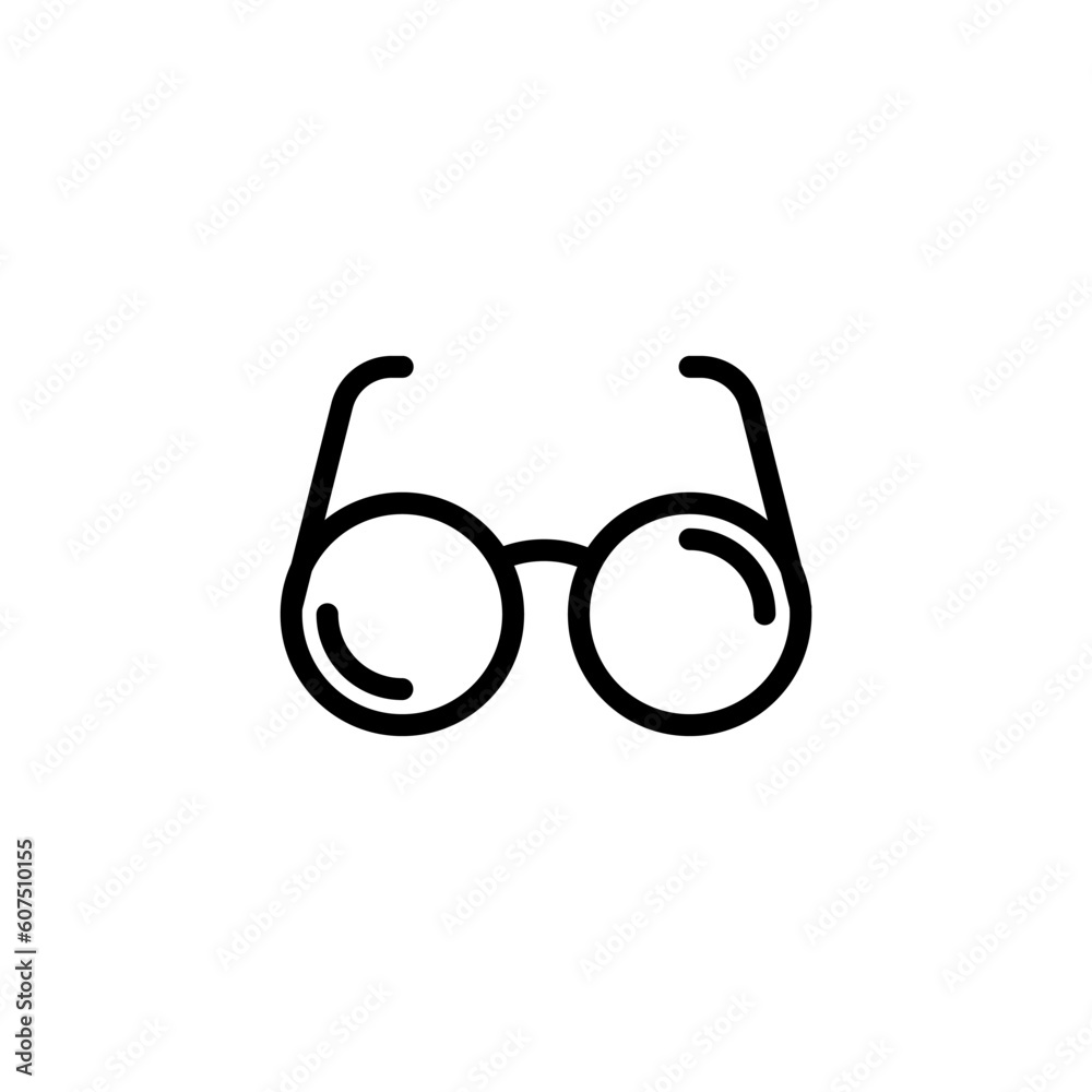 eye glasses sign symbol vector eye glasses sign symbol vector