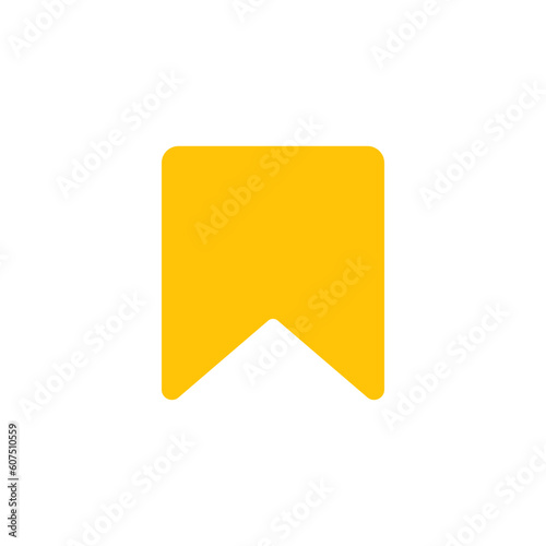 yellow bookmark