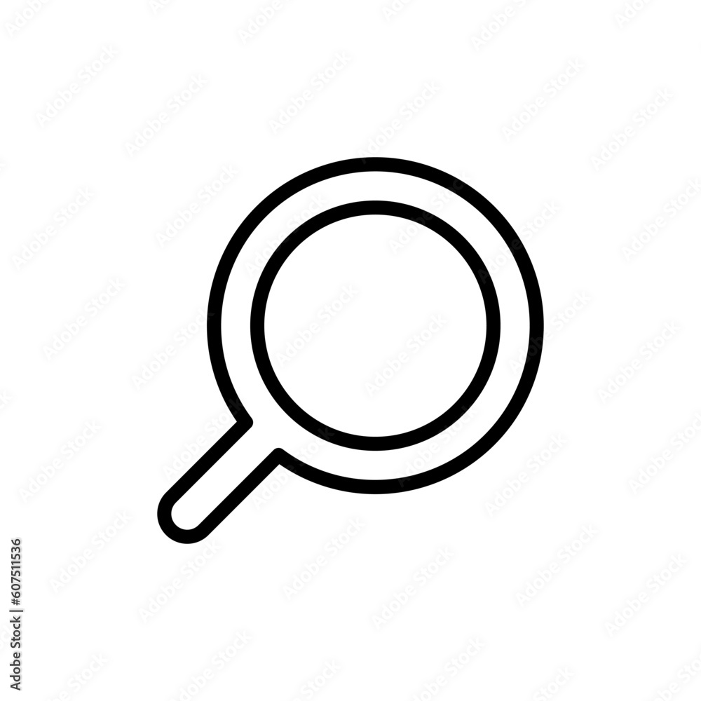 magnifier sign symbol vector magnifier sign symbol vector
