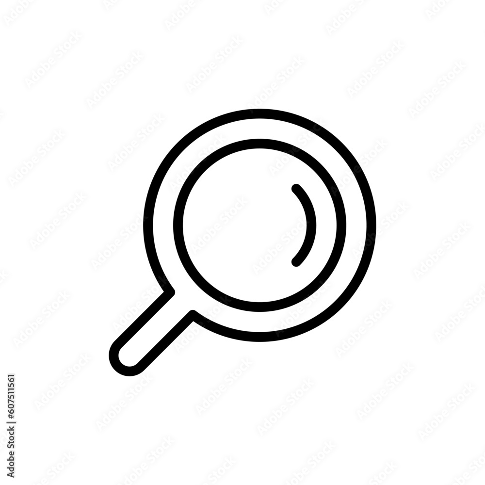 magnifier sign symbol vector magnifier sign symbol vector